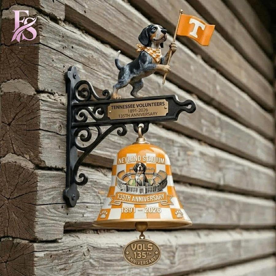 Tennessee Volunteers 135th Anniversary Wall Bell