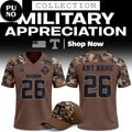 Tennessee Volunteers 2026 Military Appreciation Night Personalized Football Jersey