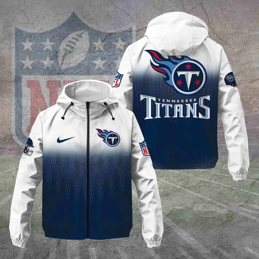 Tennessee Titans 3D Windbreaker Jacket – TANTN15763