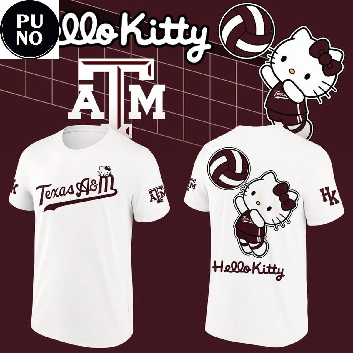 Texas A&M x Hello Kitty Night 2026 Hoodie T-Shirt