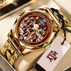 Texas A&M 2025 Women's Volleyball National Champions Alloy Luxury Quartz Watch – HOATT15365