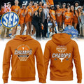 Texas Longhorns 2026 Women’s Basketball SEC Tournament Champs Hoodie
