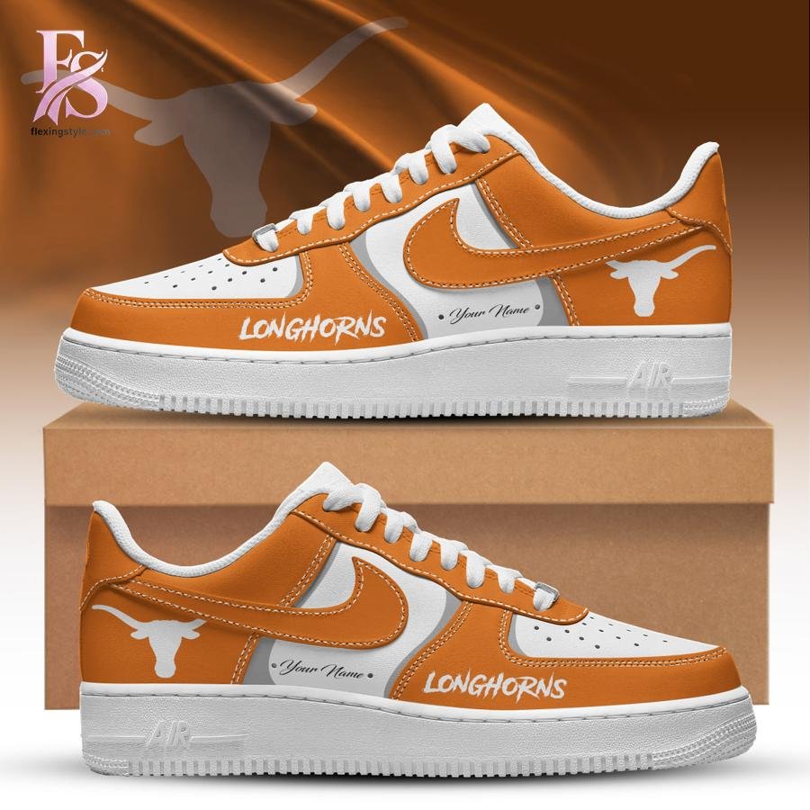 Texas Longhorns CUSTOM Air Force Shoes