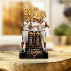 Texas Longhorns NCAA Women's Softball Champions 2026 Custom Shape Acrylic Plaque – TANTN23446