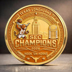 Texas Longhorns Women's Basketball SEC Champions 2026 Commemorative Coin – TANTN21550