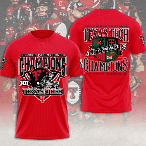 Texas Tech Red Raiders Football 3D Apparel – MAITM14042