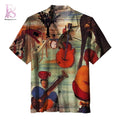 The Band Music from Big Pink Hawaiian Shirt