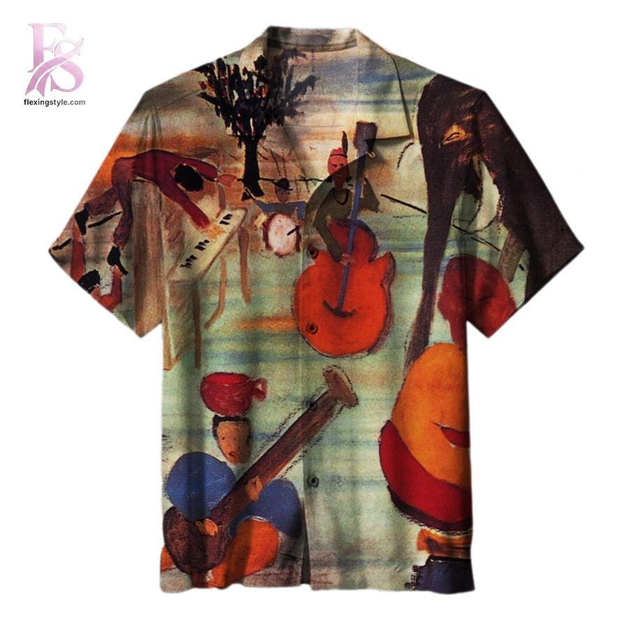 The Band Music from Big Pink Hawaiian Shirt