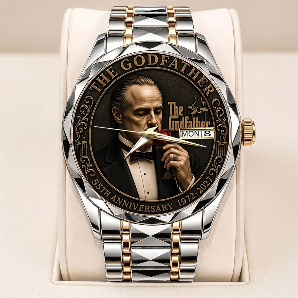 The Godfather 55th Anniversary Alloy Luxury Quartz Watch – TANTN25235