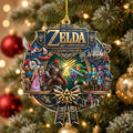 The Legend of Zelda 40th Anniversary Custom Shape 2-side Printed Acrylic Ornament – TMTHU9671