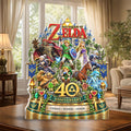 The Legend of Zelda 40th Anniversary Custom Shape Acrylic Plaque – HOATT21391