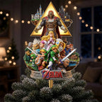 The Legend of Zelda 40th Anniversary Christmas Tree Topper – TMTHU9717