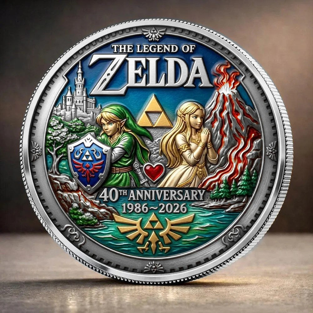 The Legend of Zelda 40th Anniversary Commemorative Coin – MAITM15514