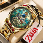 The Legend of Zelda: Breath of the Wild 10th Anniversary Alloy Luxury Quartz Watch – TMTHU10224