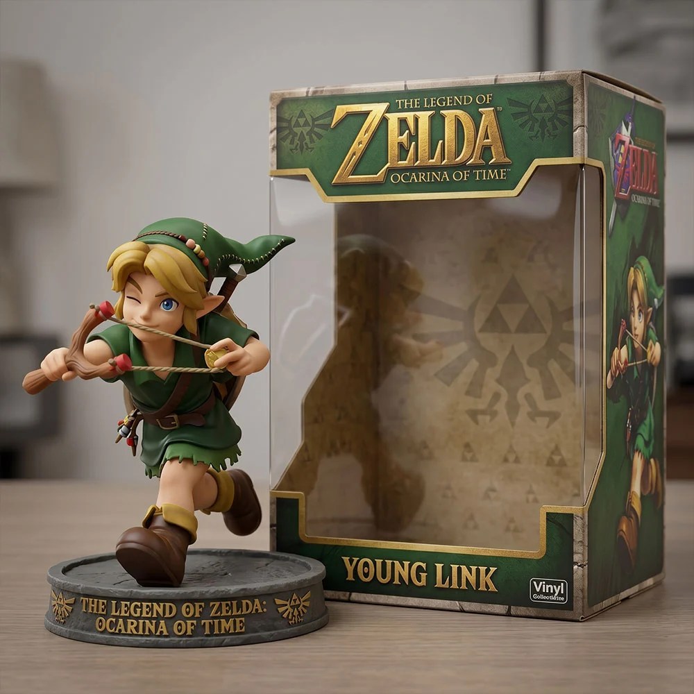The Legend of Zelda: Ocarina of Time 3D Collectible Vinyl Figure – TMTHU10225