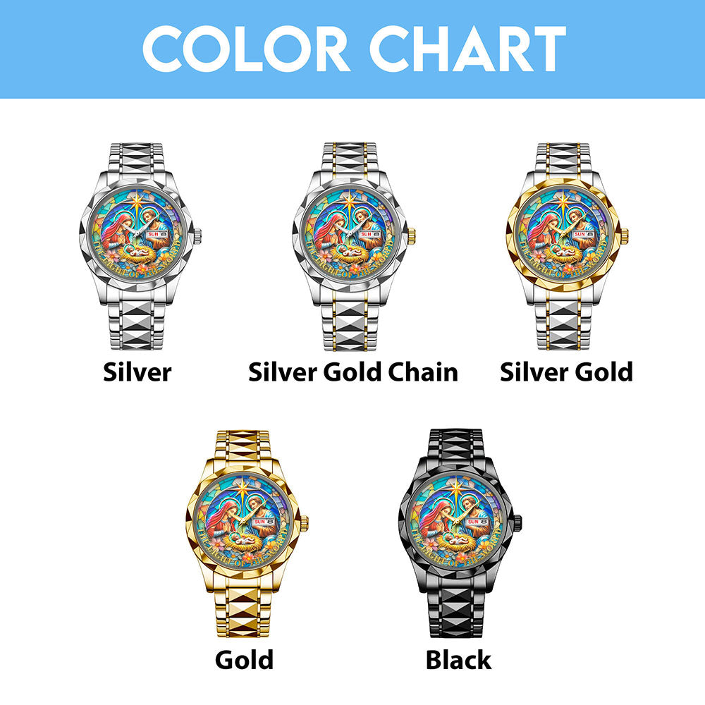 The Light of The World Alloy Luxury Quartz Watch – MAITM 12488