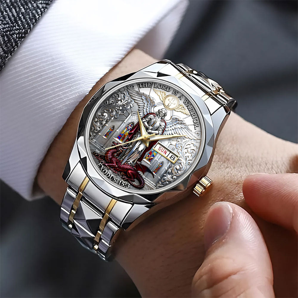 The Lord Is Warrior Alloy Luxury Quartz Watch – TANTN19691