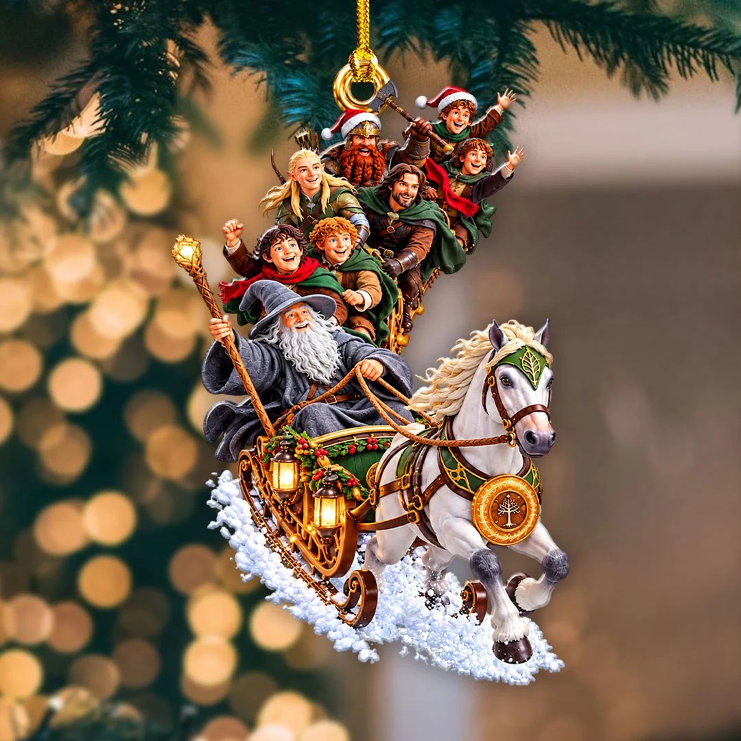 The Lord of the Rings Custom Shape 2-side Printed Acrylic Ornament – HOATT21456
