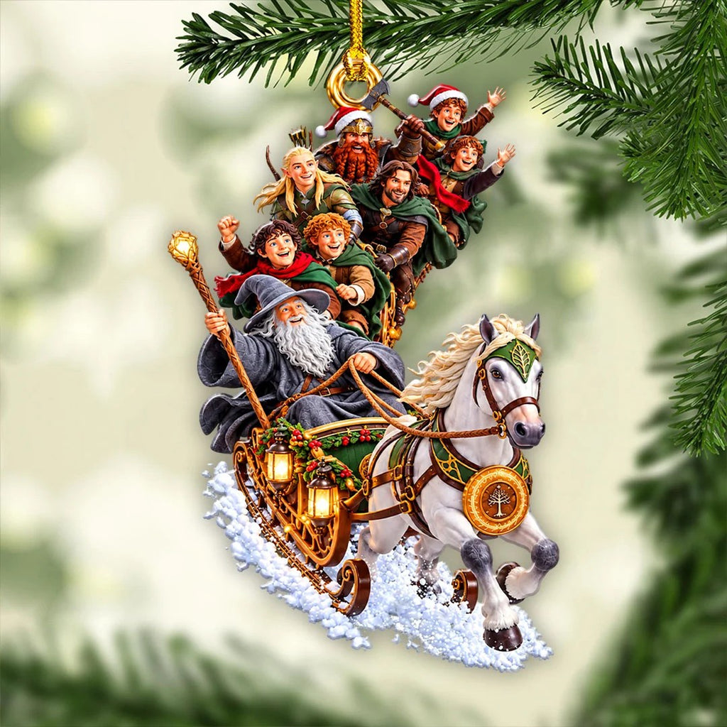 The Lord of the Rings Custom Shape 2-side Printed Acrylic Ornament – HOATT21456
