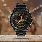 The Lost World: Jurassic Park 30th Anniversary Black Stainless Steel Watch – TMTHU8773