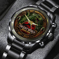 The Lost World: Jurassic Park 30th Anniversary Black Stainless Steel Watch – TMTHU8774