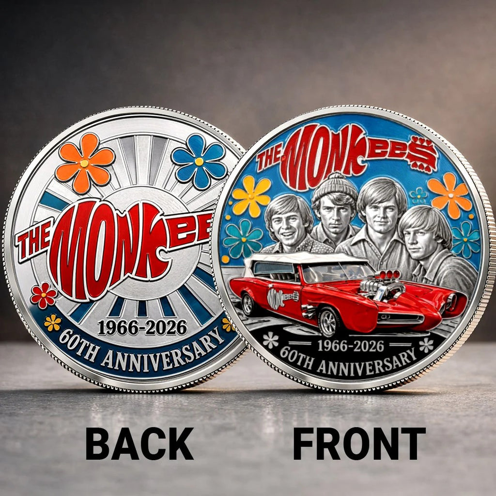 The Monkees 60th Anniversary Commemorative Coin – TANTN25504