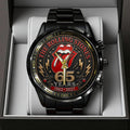 The Rolling Stones 65 Years Anniversary Black Stainless Steel Watch – TANTN24555