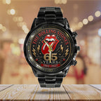 The Rolling Stones 65 Years Anniversary Black Stainless Steel Watch – TANTN24555