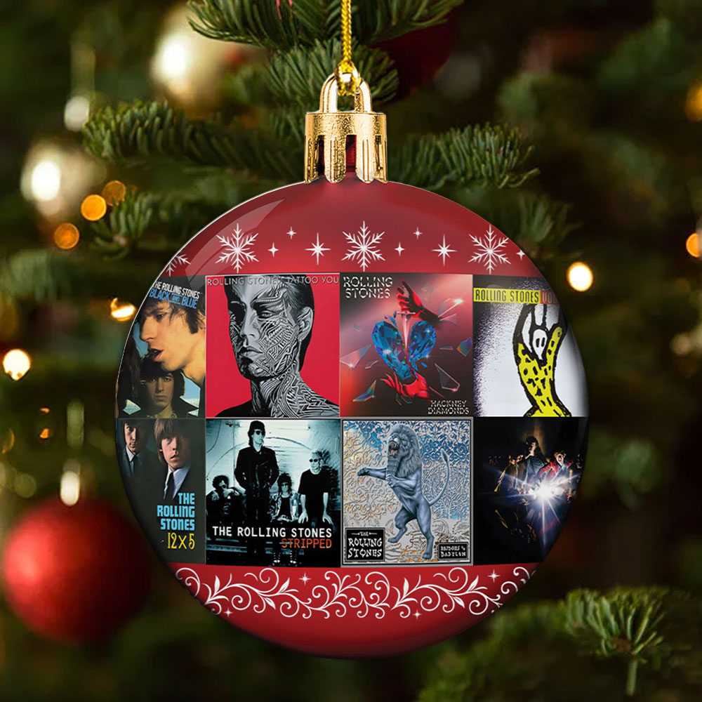 The Rolling Stones Custom Shape 2-sided Acrylic Ornament – MAITM13792