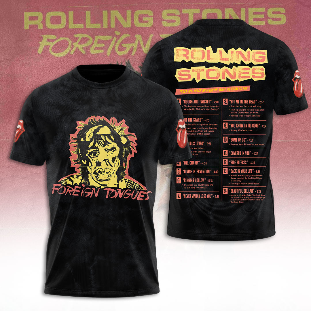 The Rolling Stones Foreign Tongues 3D Apparel – TANTN22825