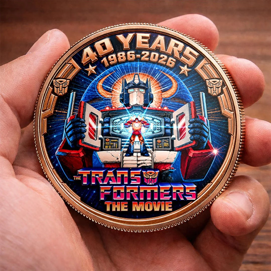 The Transformers: The Movie 40th Anniversary Commemorative Coin – HOATT26893