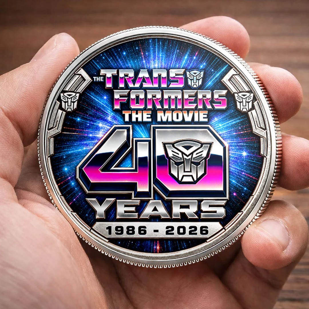 The Transformers: The Movie 40th Anniversary Commemorative Coin – HOATT26893