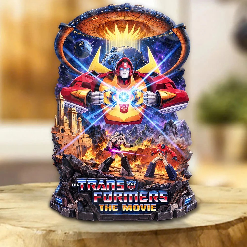 The Transformers: The Movie Custom Shape Acrylic Plaque – TANTN25739