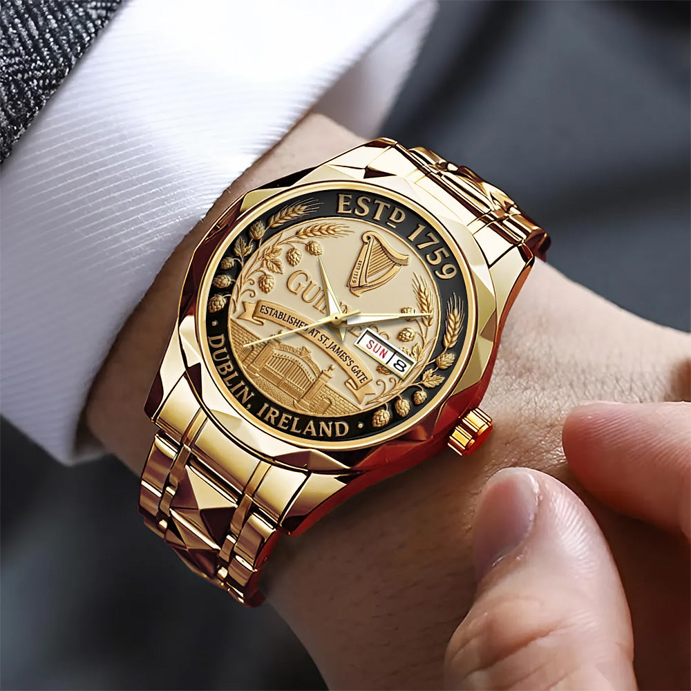 Guinness Alloy Luxury Quartz Watch – TANTN20699