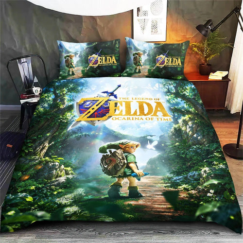 The Legend of Zelda 3-Piece Duvet Bedding Set – TANTN25557