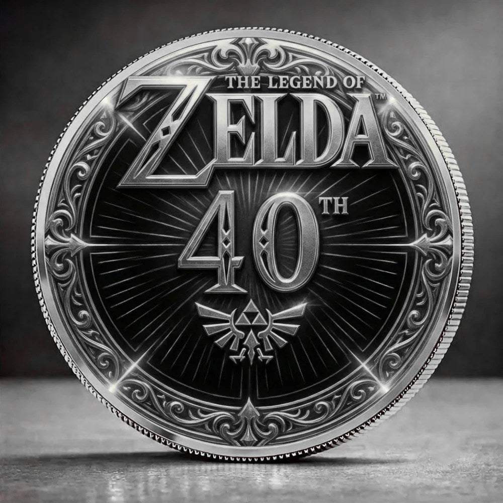 The Legend of Zelda 40th Anniversary Commemorative Coin – GNE8635