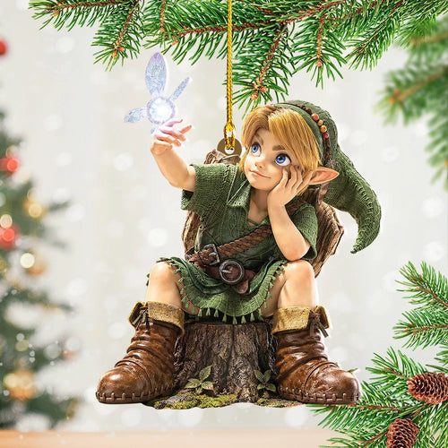 The Legend of Zelda: Ocarina of Time Custom Shape 2-side Printed Acrylic Ornament – GNE8936