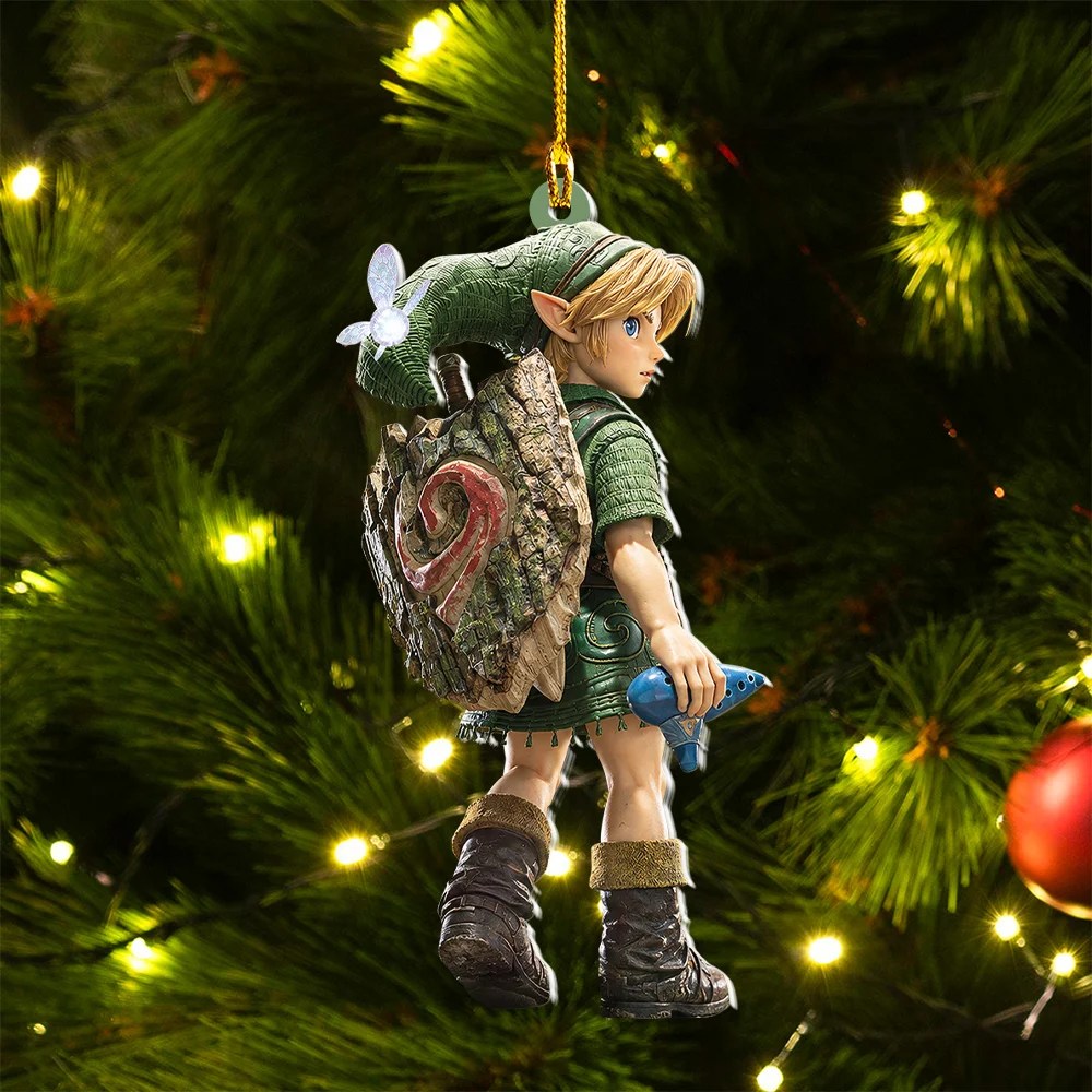 The Legend of Zelda: Ocarina of Time Custom Shape 2-side Printed Acrylic Ornament – GNE8937