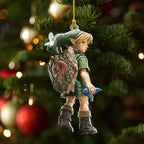 The Legend of Zelda: Ocarina of Time Custom Shape 2-side Printed Acrylic Ornament – GNE8937