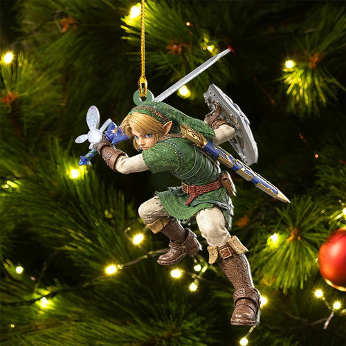 The Legend of Zelda: Ocarina of Time Custom Shape 2-side Printed Acrylic Ornament – GNE8940