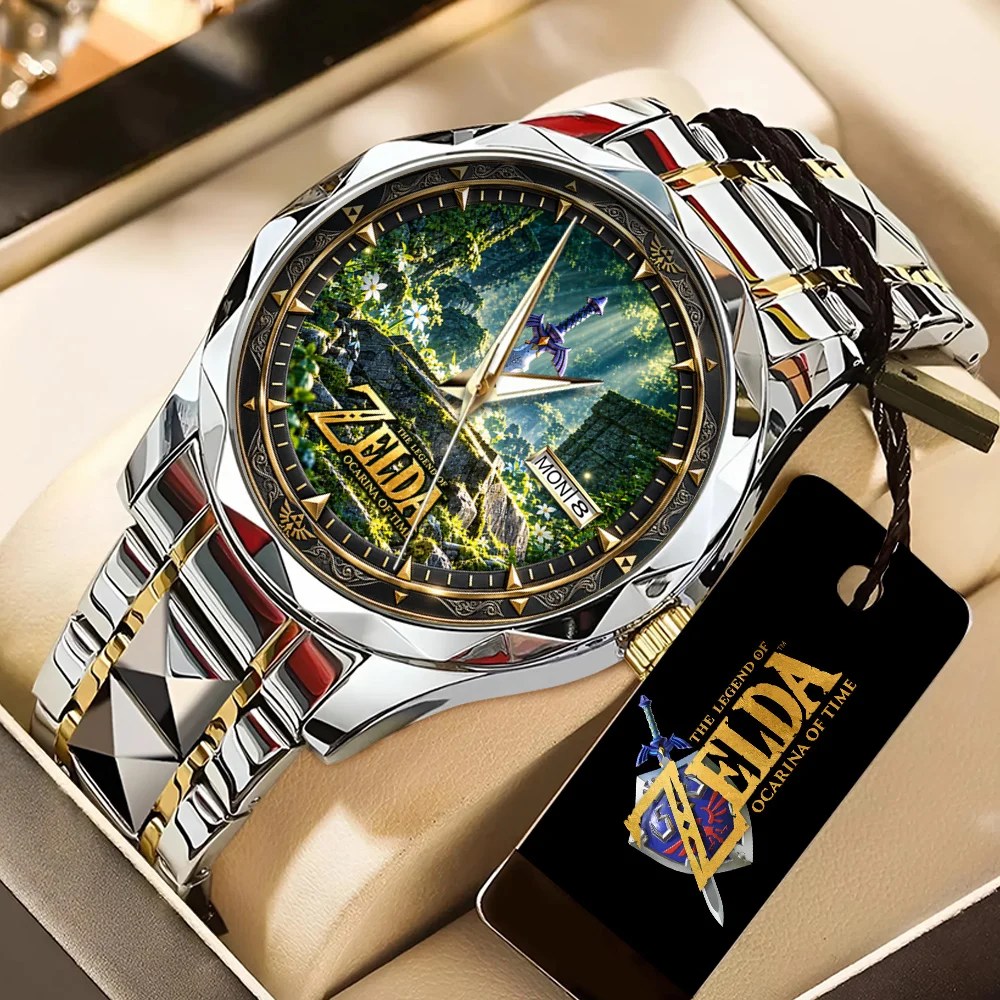 The Legend of Zelda: Ocarina of Time Alloy Luxury Quartz Watch – GNE9208