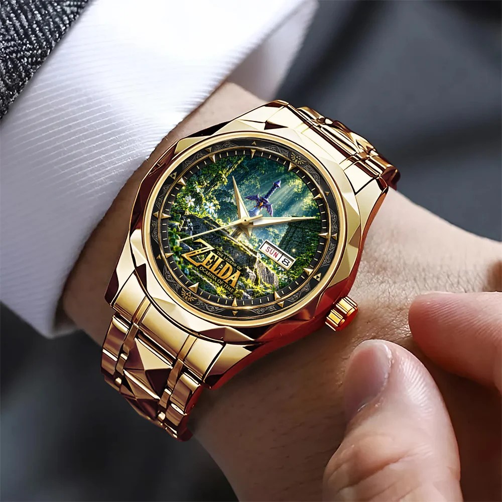 The Legend of Zelda: Ocarina of Time Alloy Luxury Quartz Watch – GNE9208