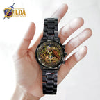 The Legend of Zelda: Ocarina of Time Black Stainless Steel Watch – GNE9207