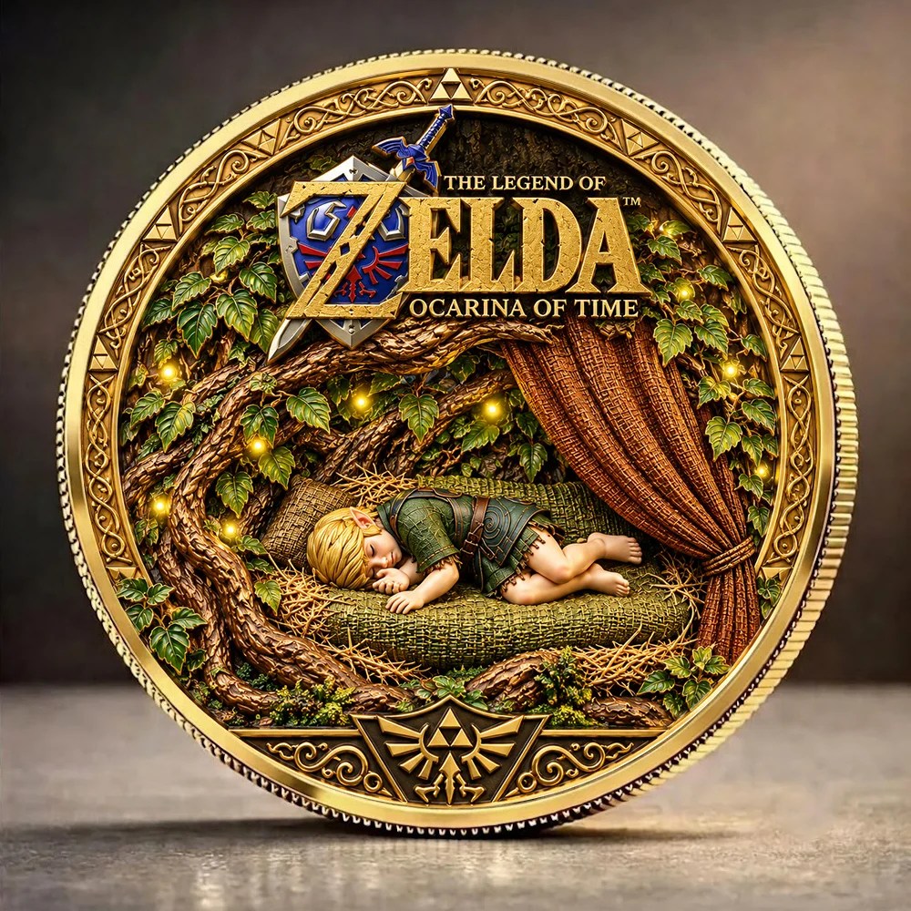 The Legend of Zelda: Ocarina of Time Commemorative Coin – GNE9210