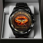 The Lord of the Rings 25th Anniversary Black Stainless Steel Watch – TANTN20365