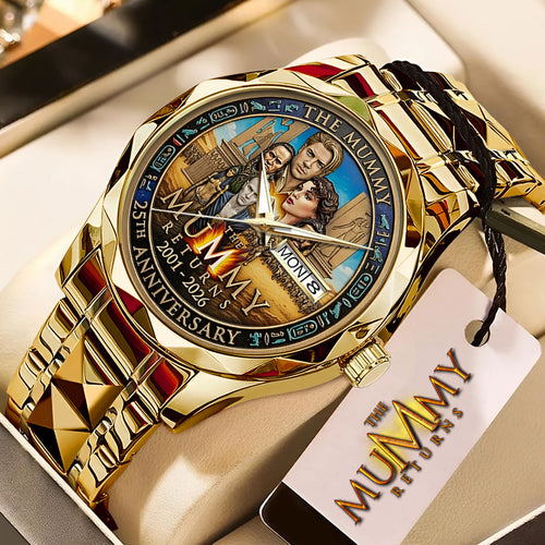 The Mummy Returns 25th Anniversary Alloy Luxury Quartz Watch – TMTHU4014
