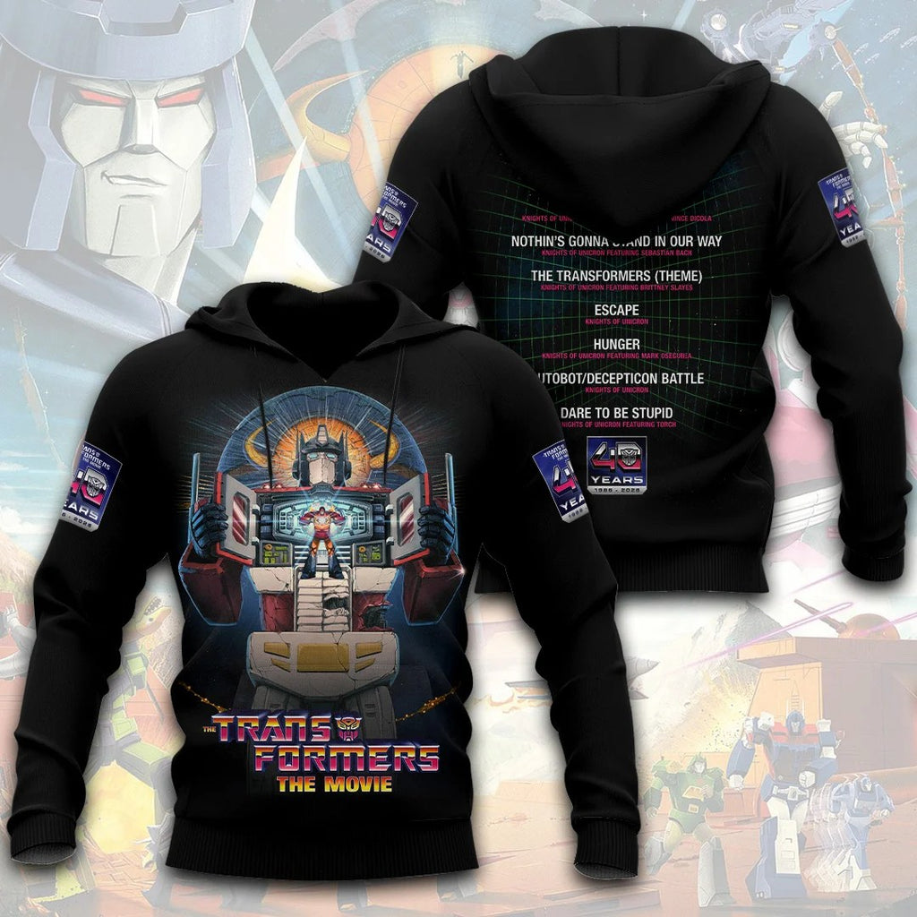 The Transformers: The Movie 40th Anniversary 3D Apparel – TANTN26378
