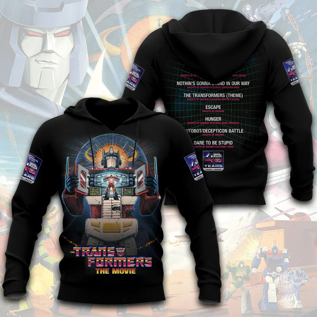 The Transformers: The Movie 40th Anniversary 3D Apparel – TANTN26378
