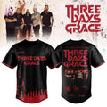 Three Days Grace Alienation Tour 2026 baseball Jersey