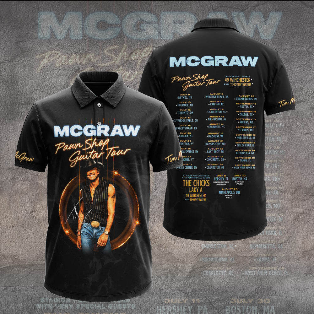 Tim McGraw﻿ 2026 Tour 3D Apparel – GNE7942